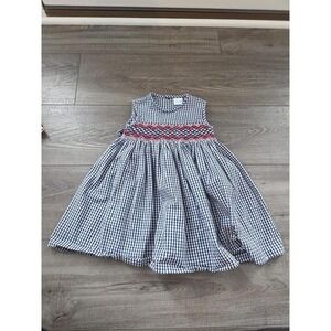 Edgehill collection baby girl smocked dress size 18‎ mos